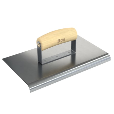 Bon Tool Edger, Stainless Steel 10" X 6", 1/2" Radius X 5/8" Lip Wood Handle 12-463